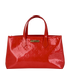 Wilshire Handbag, &pound;420, Handbags, Red, Patent Leather, Front view